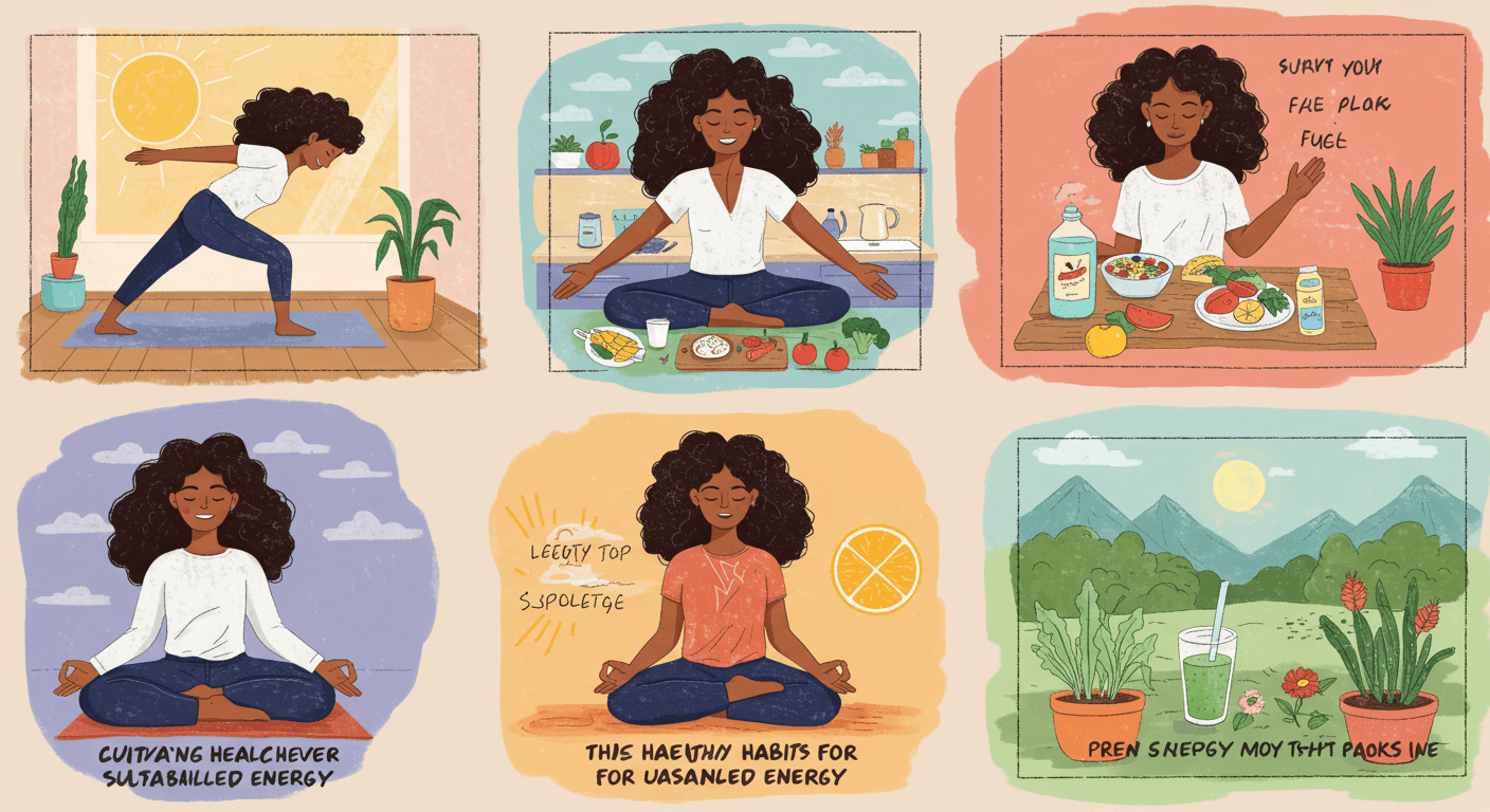 Cultivate Healthy Habits for Sustained Energy