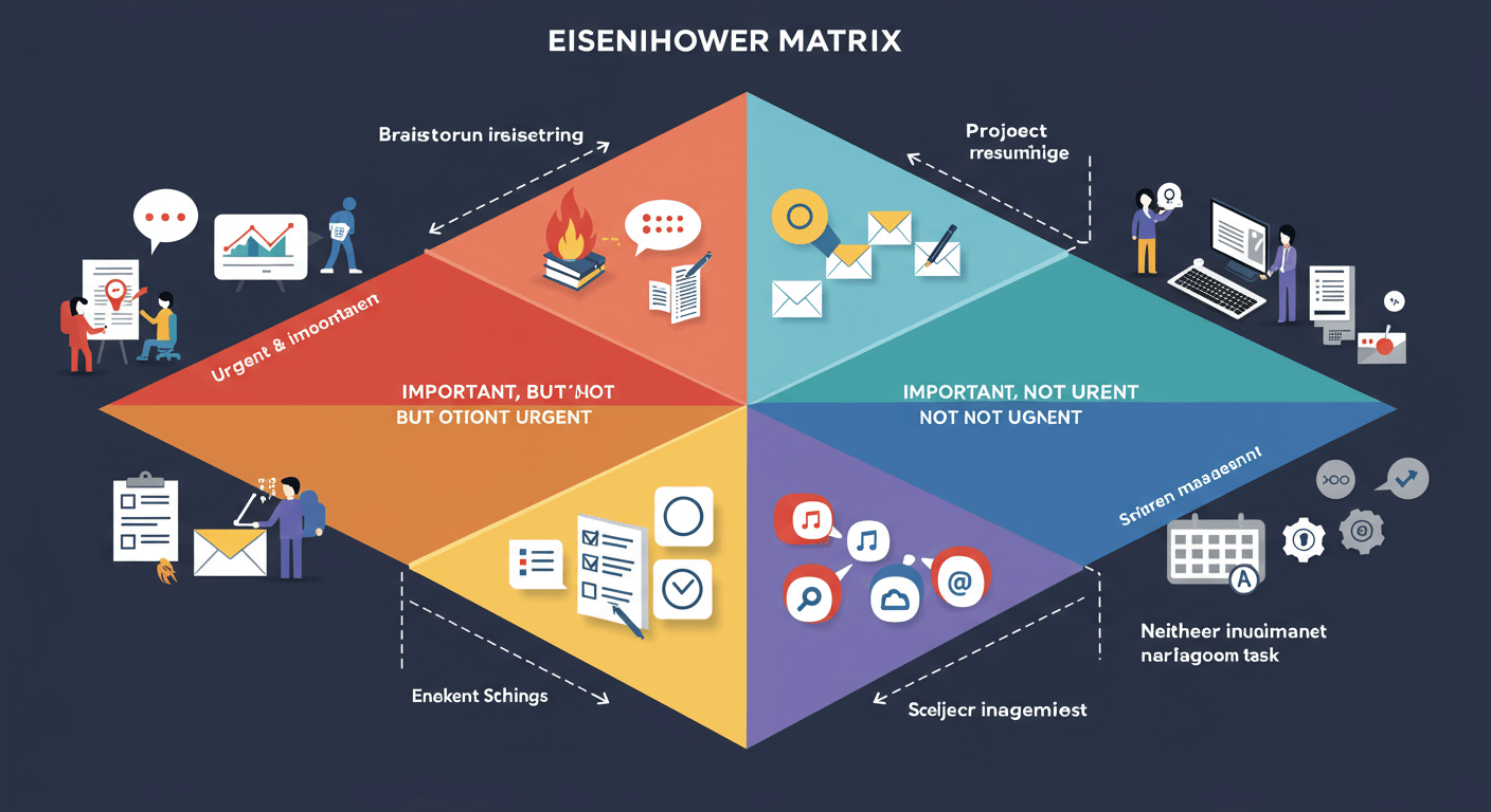 Prioritize with the Eisenhower Matrix