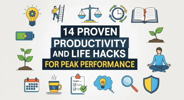 14 Proven Productivity and Life Hacks for Peak Performance 14 Proven Productivity and Life Hacks for Peak Performance