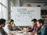 25 Actionable Productivity & Life Hacks for Peak Impact