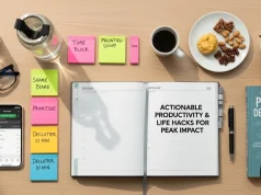 25 Actionable Productivity & Life Hacks for Peak Impact Actionable Productivity & Life Hacks for Peak Impact