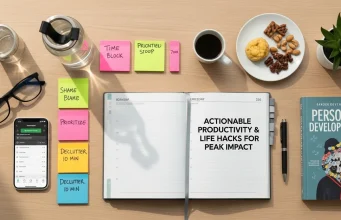 25 Actionable Productivity & Life Hacks for Peak Impact Actionable Productivity & Life Hacks for Peak Impact