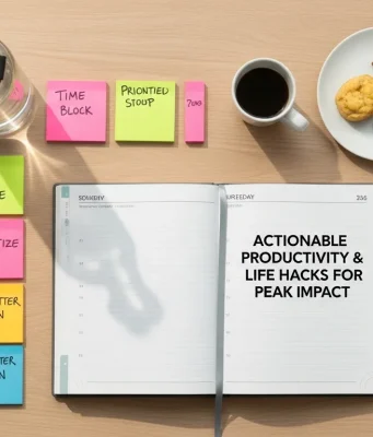 25 Actionable Productivity & Life Hacks for Peak Impact Actionable Productivity & Life Hacks for Peak Impact