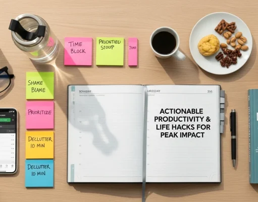 25 Actionable Productivity & Life Hacks for Peak Impact Actionable Productivity & Life Hacks for Peak Impact