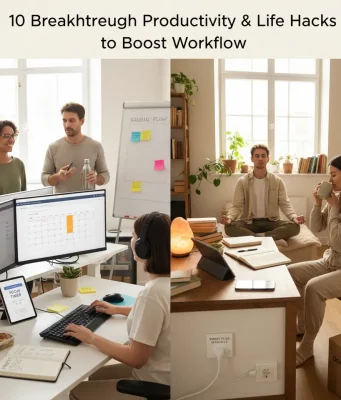 10 Breakthrough Productivity & Life Hacks to Boost Workflow productivity