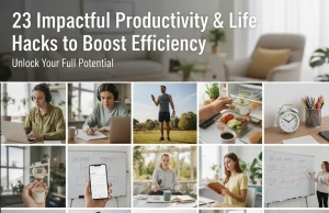 23 Impactful Productivity & Life Hacks to Boost Efficiency