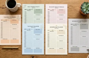 Best Daily Schedule Templates & How to Use Them Daily Schedule Templates