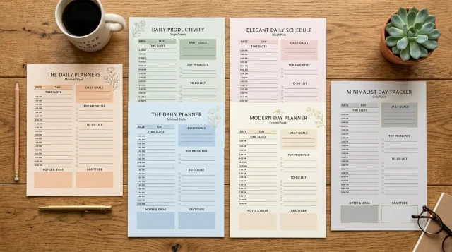 Daily Schedule Templates