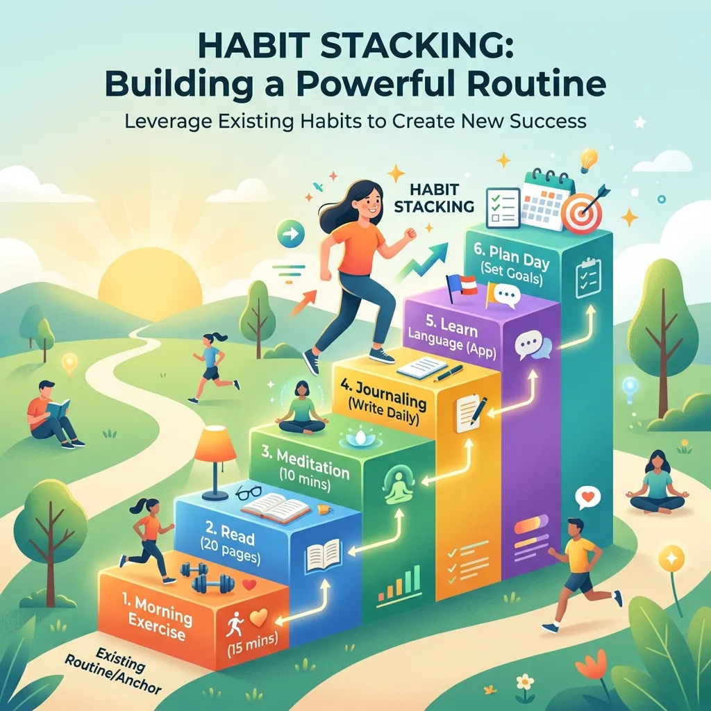 Leverage Habit Stacking
